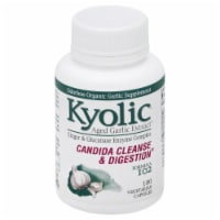Kyolic Candida Cleanse & Digestion Formula Garlic Supplement Capsules Perspective: Main