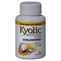 Kyolic Cholesterol Formula 104 Aged Garlic Extract Capsules