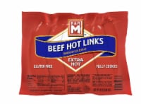 Bar M® Beef Extra Hot Links Smoked Sausages