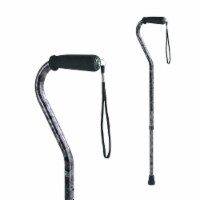 DESIGNER OFFSET CANE - GRAY Perspective: Main