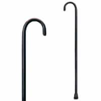 Compass Health Brands Round Handle Wood Cane - Walnut Perspective: Main