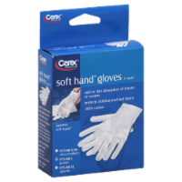 Carex Soft Hand Cotton Gloves - Large Perspective: Main