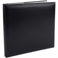 Pioneer Leatherette Post Bound Album 12 X12 -Black