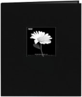Pioneer Fabric Frame Post Bound Album 8.5 X11 -Black