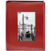 Pioneer Sewn Frame Photo Album 7 X9   -Red