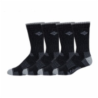 Columbia Men's Moisture Control Crew Sock Pack - Black Perspective: Main
