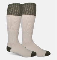 Columbia Men's Over The Calf Wool Socks - Olive Perspective: Main