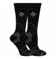 Columbia Hike Crew Socks - Black Perspective: Main