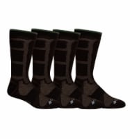 Columbia Large Crew Socks - Brown Perspective: Main
