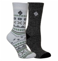 Columbia Fair Isle Women's Midweight Thermal Crew Socks - Safar Perspective: Main