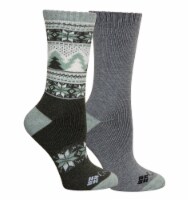 Columbia Women's Enchanted Forest Full Cushion Wool Crew Socks - Green Perspective: Main