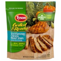 Tyson® Grilled and Ready® Fully Cooked Southwestern Chicken Breast Strips Perspective: Main