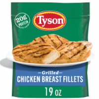 Tyson Frozen Grilled Chicken Breast Fillets Perspective: Main
