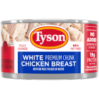 Tyson® Premium Chunk White Chicken Breast Perspective: Main