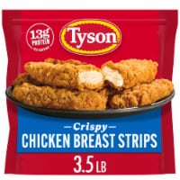 Tyson Frozen Crispy Chicken Breast Strips Perspective: Main