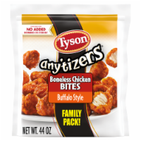 Tyson® Any'tizers® Buffalo Style Boneless Chicken Bites Family Pack