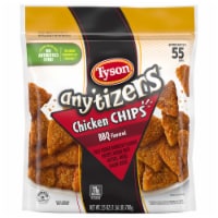 Tyson® Any'tizers® All Natural BBQ Flavored Chicken Chips Perspective: Main