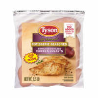 Tyson® Rotisserie Seasoned Boneless Skinless Chicken Breasts