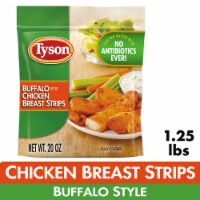 Tyson® Fully Cooked Unbreaded Buffalo Style Chicken Breast Strips