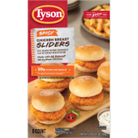 Tyson Spicy Chicken Breast Sliders Perspective: Main