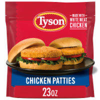 Tyson Frozen Chicken Patties Perspective: Main