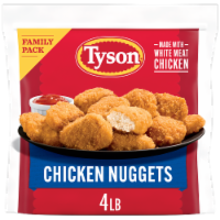 Tyson Frozen Chicken Nuggets Family Pack Perspective: Main