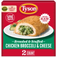 Tyson Frozen Stuffed Chicken Breasts Broccoli Cheese Perspective: Main