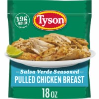 Tyson Frozen Salsa Verde Seasoned Pulled Chicken Breast