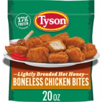 Tyson Frozen Lightly Breaded Hot Honey Boneless Chicken Bites Perspective: Main