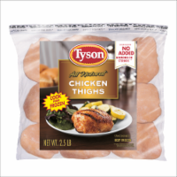 Tyson Frozen Chicken Thighs Perspective: Main