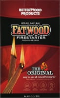 Betterwood ProductsÂ® FatwoodÂ® The Original 100% All Natural Firestarter Perspective: Main