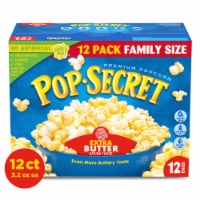 Pop Secret Microwave Popcorn Extra Butter Flavor 3.2 Oz Sharing Bags Perspective: Main