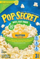 Pop Secret 94% Fat Free Butter Popcorn Bags Perspective: Main