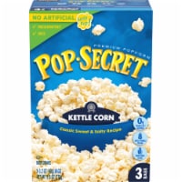 Pop Secret Popcorn Kettle Corn Microwave Popcorn 3.2 Oz Sharing Bags Perspective: Main