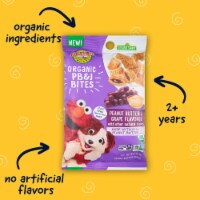 Earth's Best Organic® PB&J Bites Peanut Butter & Grape Flavored Snacks