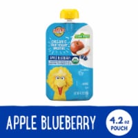 Earth's Best Organic® Sesame Street Apple Blueberry Fruit Yogurt Smoothie Stage 4