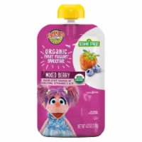 Earth's Best Organic® Sesame Street Mixed Berry Fruit Yogurt Smoothie Stage 4