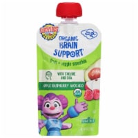 Earth's Best Organic® Brain Support Apple Raspberry Avocado Baby Food Pouch Perspective: Main