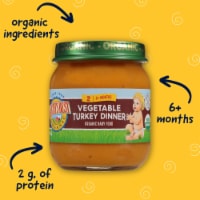 Earth's Best Organic Vegetable Turkey Dinner Stage 2 Baby Food