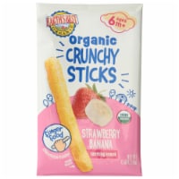 Earth's Best Crunchy Sticks Strawberry Banana Baby Food Snack Perspective: Main
