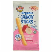 Earth's Best Crunchy Sticks Strawberry Banana Baby Food Snack Perspective: Main