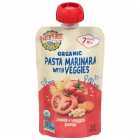 Earth's Best® Ages 6M+ Organic Pasta Marinari with Veggies Puree Baby Food Pouch Perspective: Main
