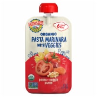 Earth's Best® Ages 6M+ Organic Pasta Marinari with Veggies Puree Baby Food Pouch Perspective: Main