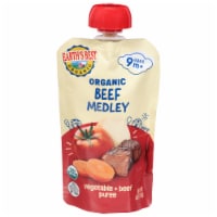 Earth's Best® Organic Vegetable + Beef Puree Baby Food Pouch Perspective: Main
