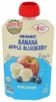 Earth's Best® Organic Banana Apple Blueberry Baby Food Pouch Perspective: Main