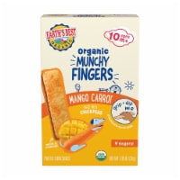 Earth's Best® Organic Mango Carrot Munchy Finger Puffed Corn Snacks Perspective: Main