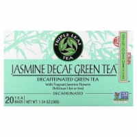 Triple Leaf Tea Jasmine Green Tea - Decaffeinated - Case of 6 - 20 Bags