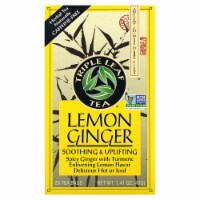 Triple Leaf Tea Lemon Ginger Tea 20 Tea Bags - 1.41 oz (40 g) Perspective: Main