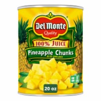 Del Monte® Canned Pineapple Chunks in 100% Juice