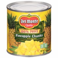 Del Monte® Pineapple Chunks in 100% Juice